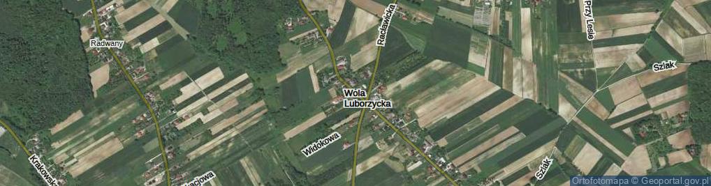 Zdjęcie satelitarne Wola Luborzycka ul.